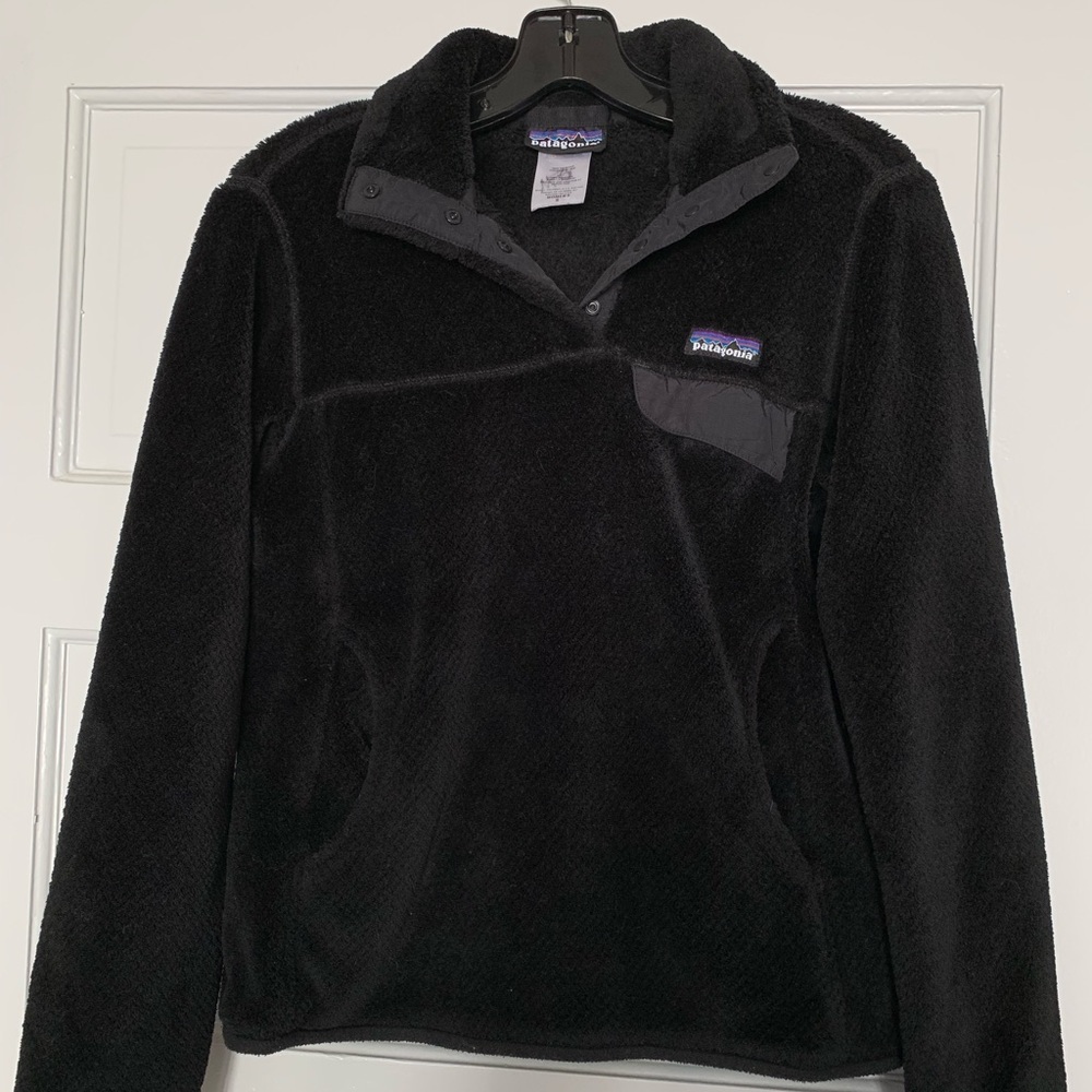 Patagonia Fleece Quarter Button Pullover Jacket
